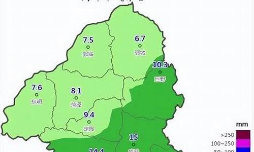 菏泽天气预报一周7天详情_菏泽天气预报一