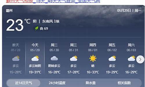 霸州天气_霸州未来40天天气趋势