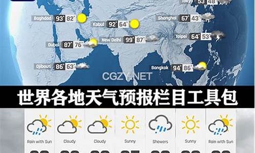 世界天气预告_世界天气预报查询