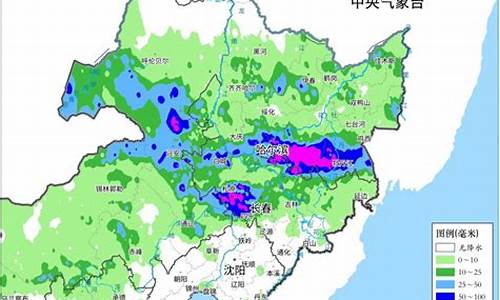 黑龙江发布暴雨预报_黑龙江暴雨预警通知